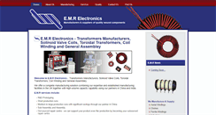 Desktop Screenshot of emrelectronics.co.uk