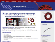 Tablet Screenshot of emrelectronics.co.uk